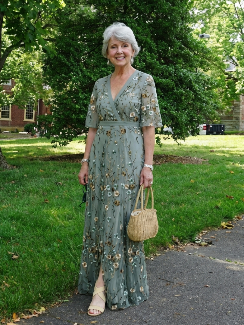 EVADNE | VESTIDO MAXI FLORAL