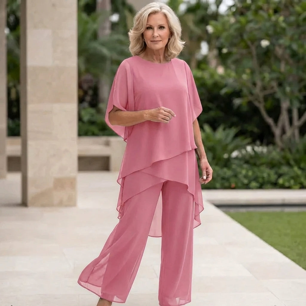 Saskia – Conjunto de Palazzo em Camadas