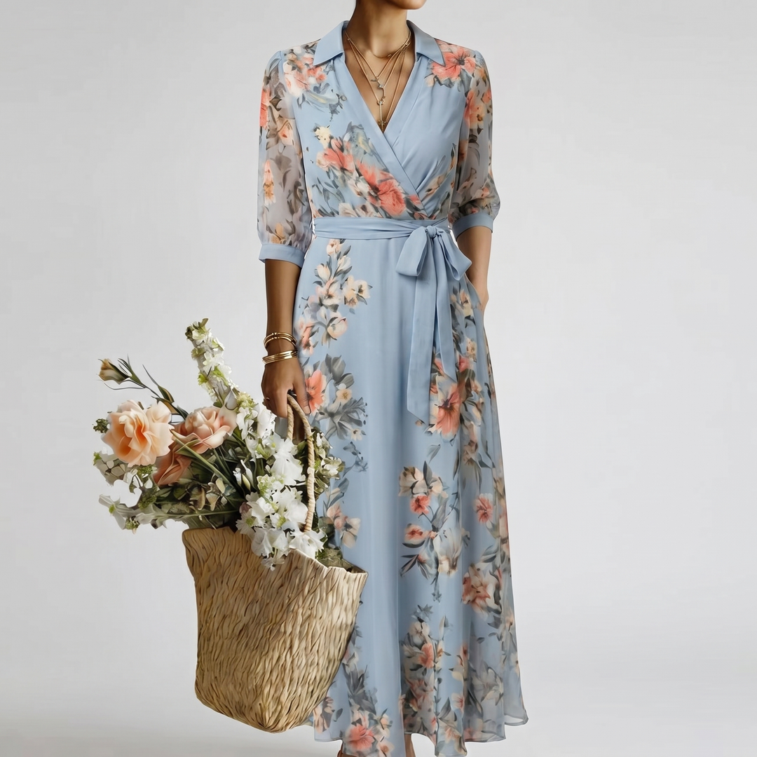 ELOWEN | VESTIDO MAXI FLORAL