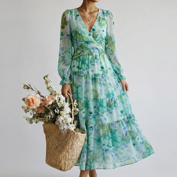 ALTHEA | VESTIDO MAXI FLORAL