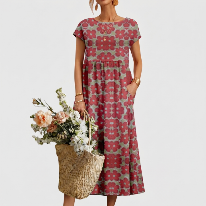 VALÊNCIA | VESTIDO CHIC FLORES