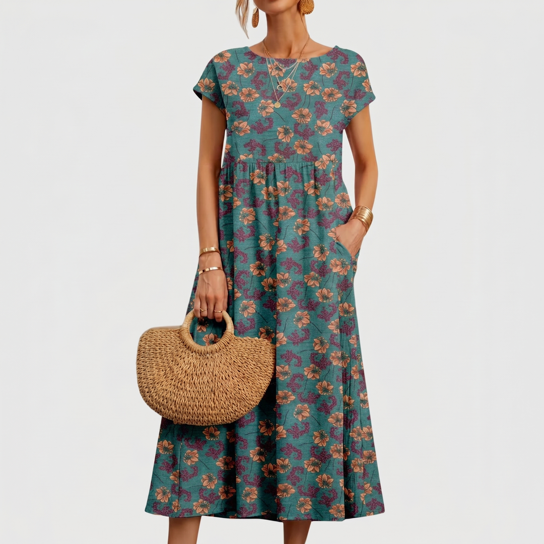 VALÊNCIA | VESTIDO CHIC FLORES