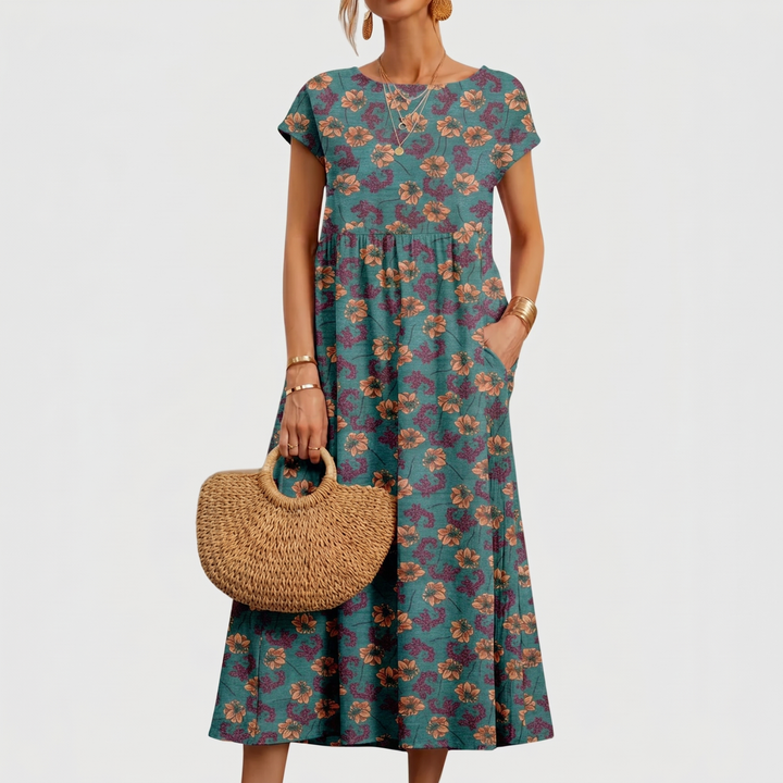 VALÊNCIA | VESTIDO CHIC FLORES