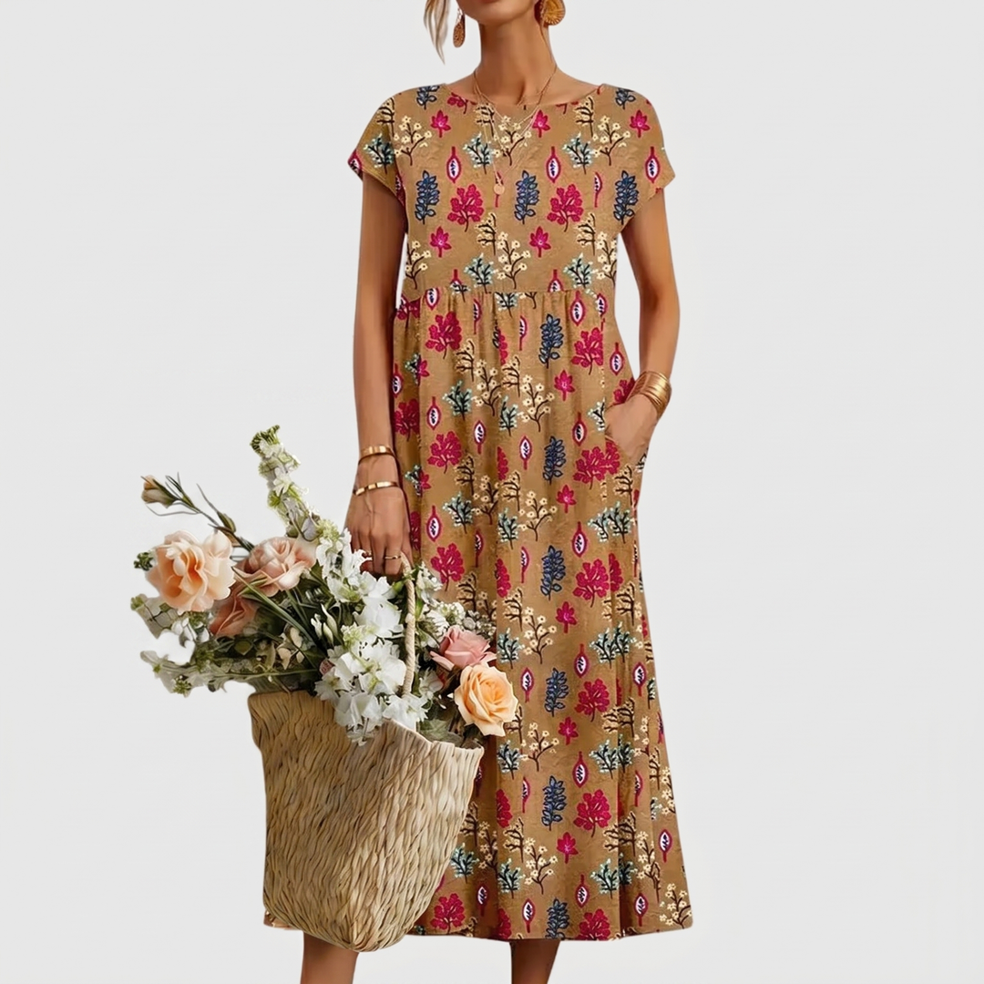VALÊNCIA | VESTIDO CHIC FLORES
