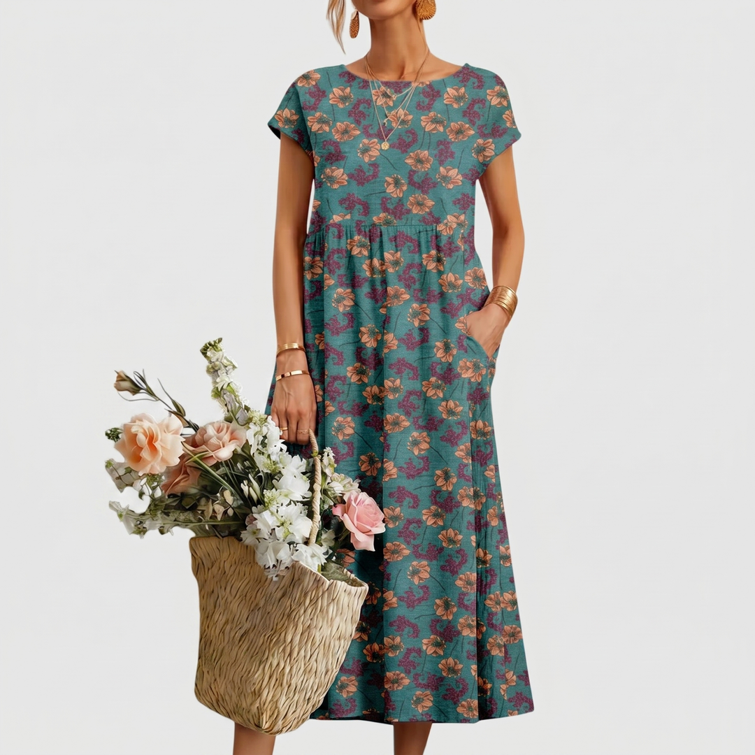VALENCIA | VESTIDO CHIC DE FLORES