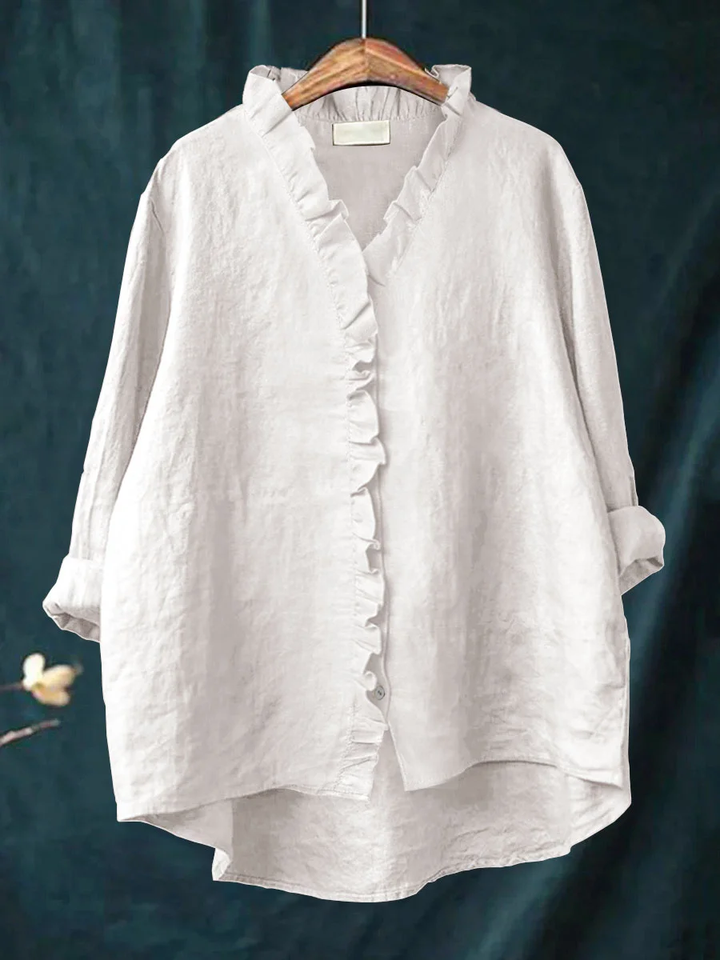 Maribel | Blusa com Renda Suave - para verdadeiro conforto