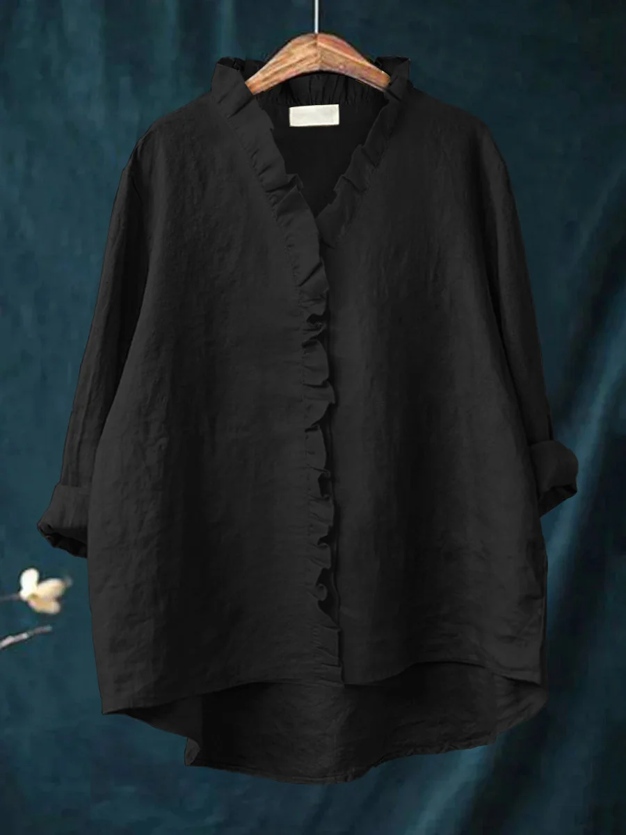 Maribel | Blusa com Renda Suave - para verdadeiro conforto