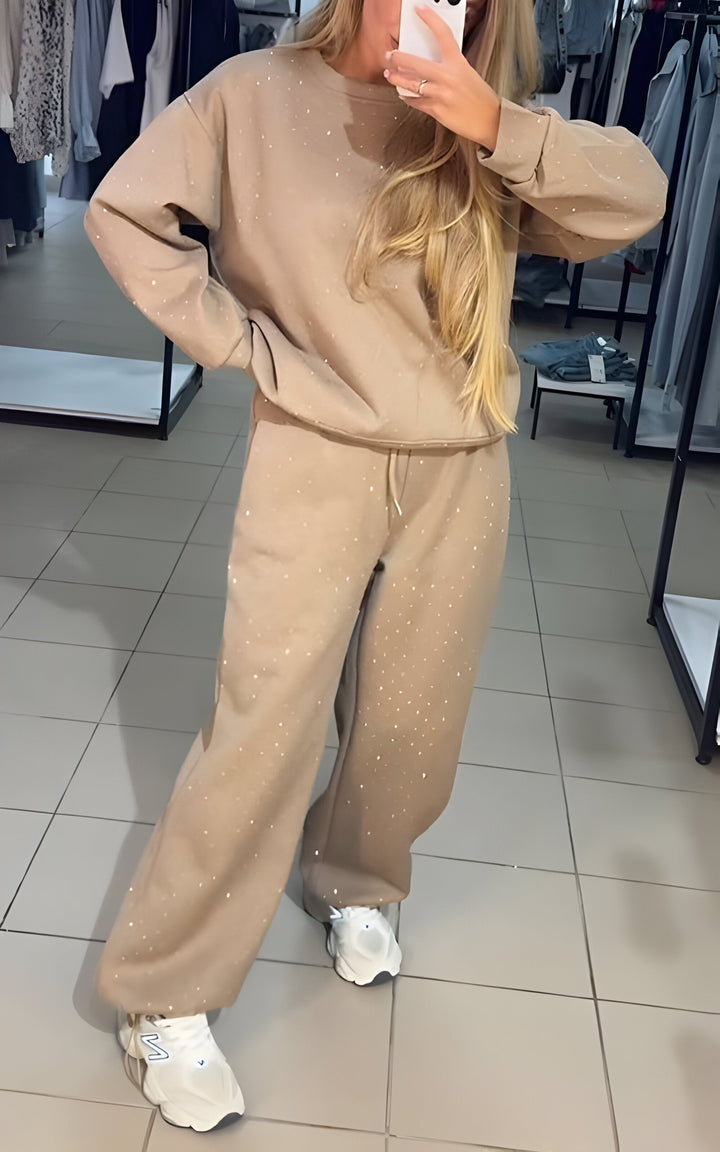Ivy – Conjunto Lounge Diamante para uma Elegância Sem Esforço