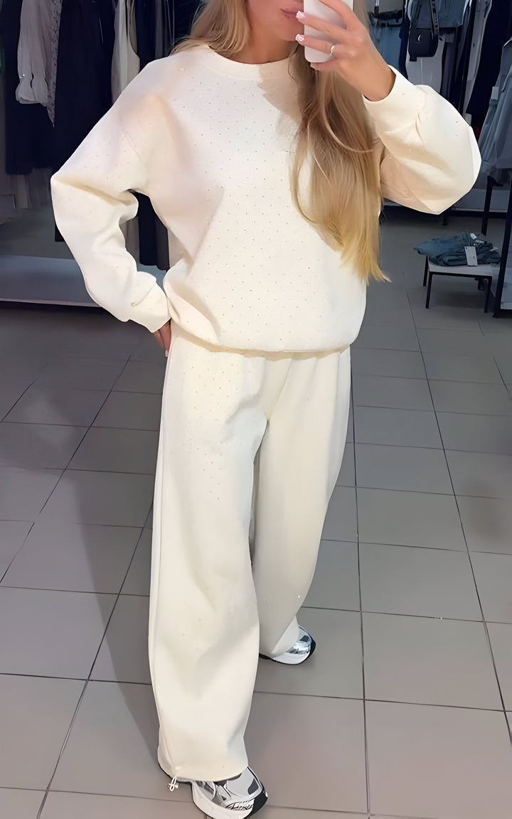 Ivy – Conjunto Lounge Diamante para uma Elegância Sem Esforço