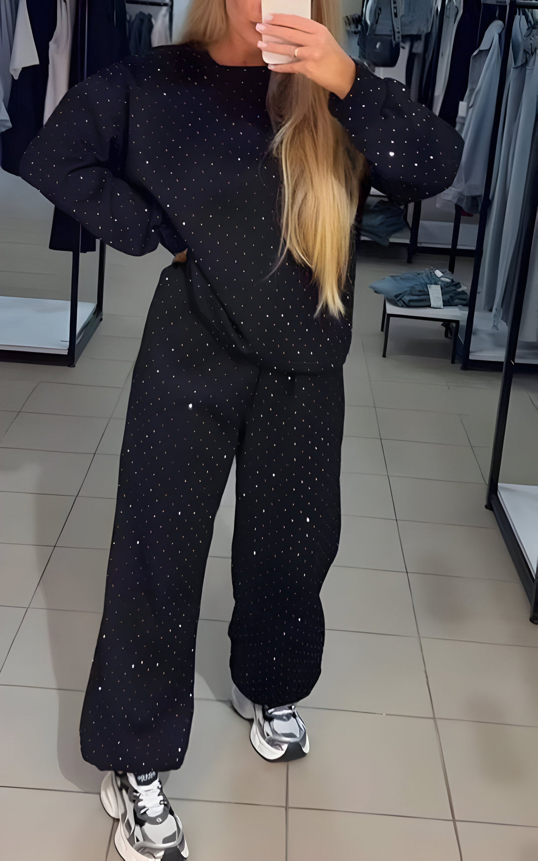 Ivy – Conjunto Lounge Diamante para uma Elegância Sem Esforço