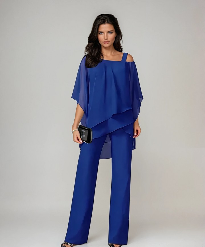 Mariella™ Conjunto de Dois Peças com Camadas