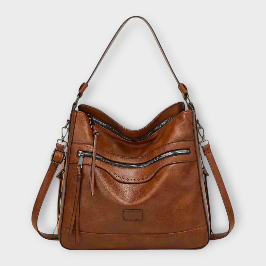 Olivia - Bolsa de Ombro Retro Clássica