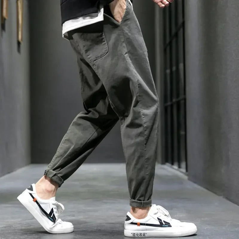 BERGLAUF | CALÇAS DE JOGGING PARA HOMEM COM PERNA LARGA