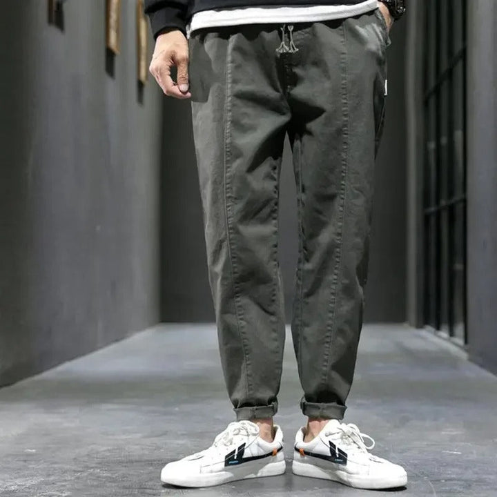 BERGLAUF | CALÇAS DE JOGGING MASCULINAS COM PERNA LARGA