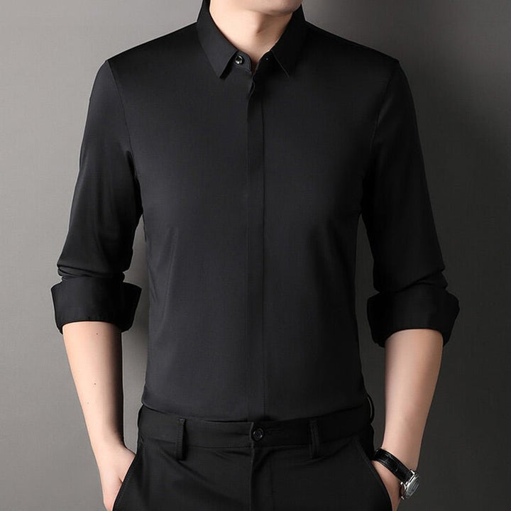 Lukas | Camisa Stretch Sem Rugas para Homens