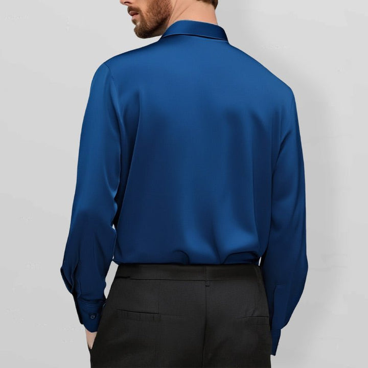 Lukas | Camisa Stretch sem Rugas para Homens