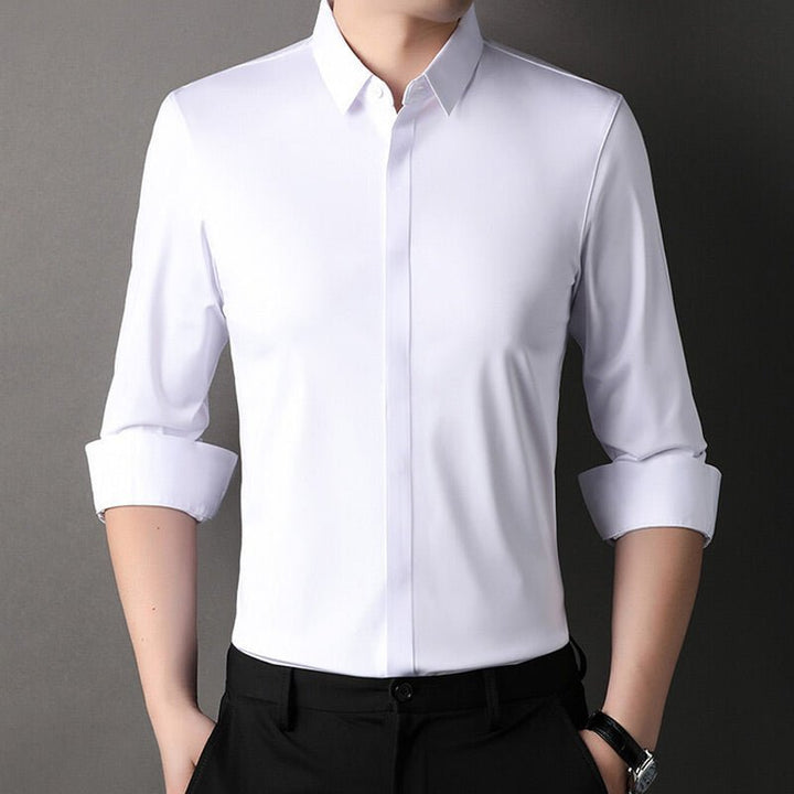 Lukas | Camisa Stretch Sem Rugas para Homens