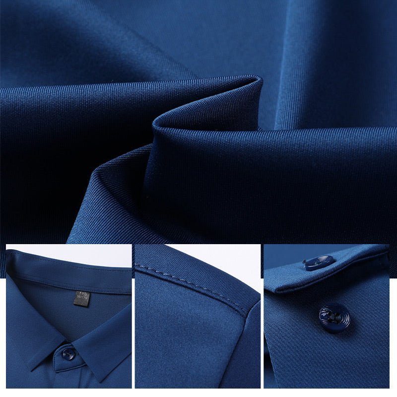 Lukas | Camisa Stretch sem Rugas para Homens