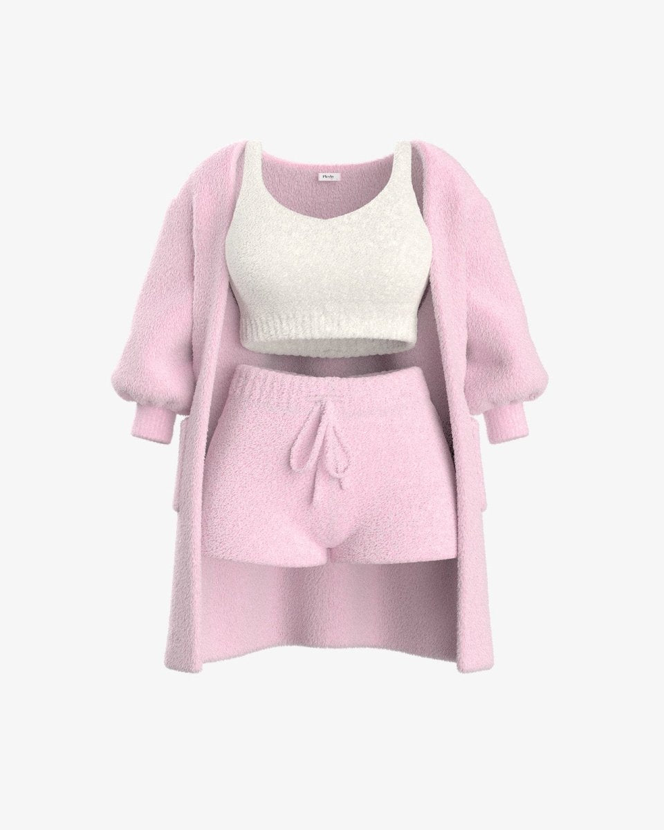 Tallulah – Conjunto de Pijama em Bouclé