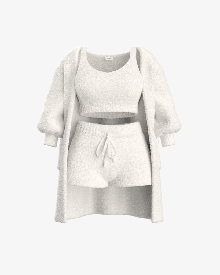 Tallulah – Conjunto de Pijama em Bouclé