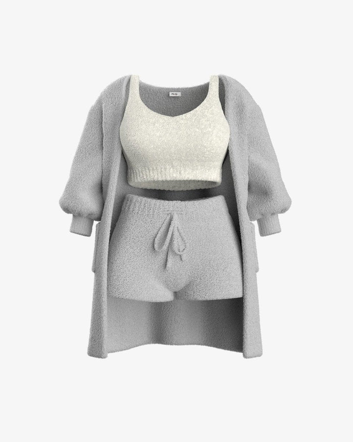 Tallulah – Conjunto de Pijama em Bouclé