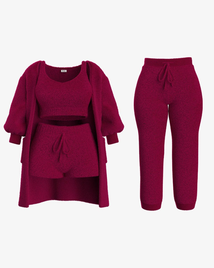 Tallulah – Conjunto de Pijama em Bouclé