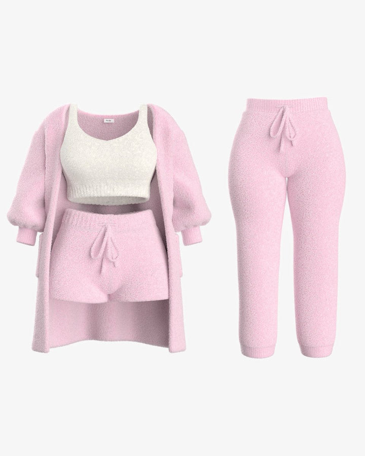 Tallulah – Conjunto de Pijama em Bouclé