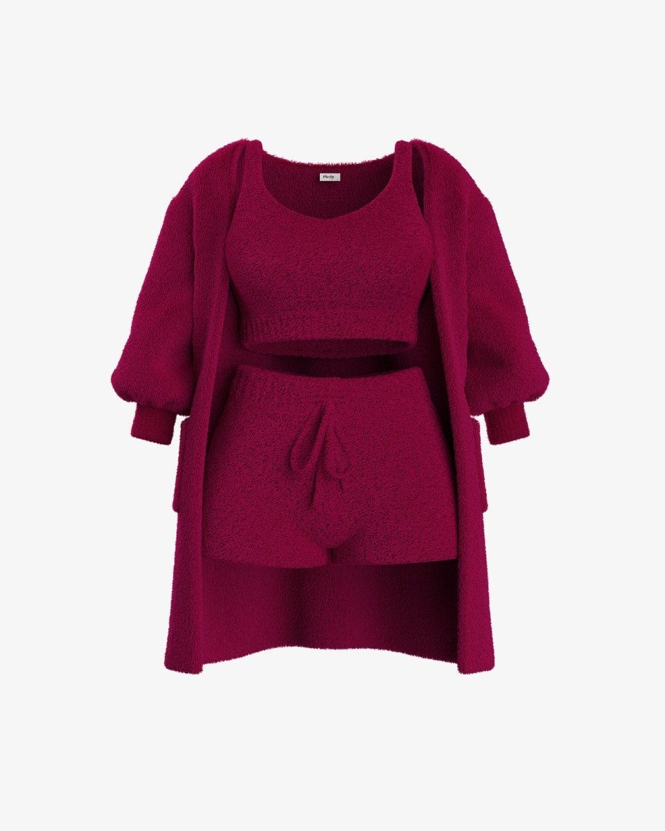 Tallulah – Conjunto de Pijama em Bouclé