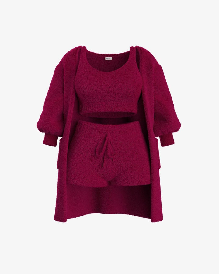 Tallulah – Conjunto de Pijama em Bouclé