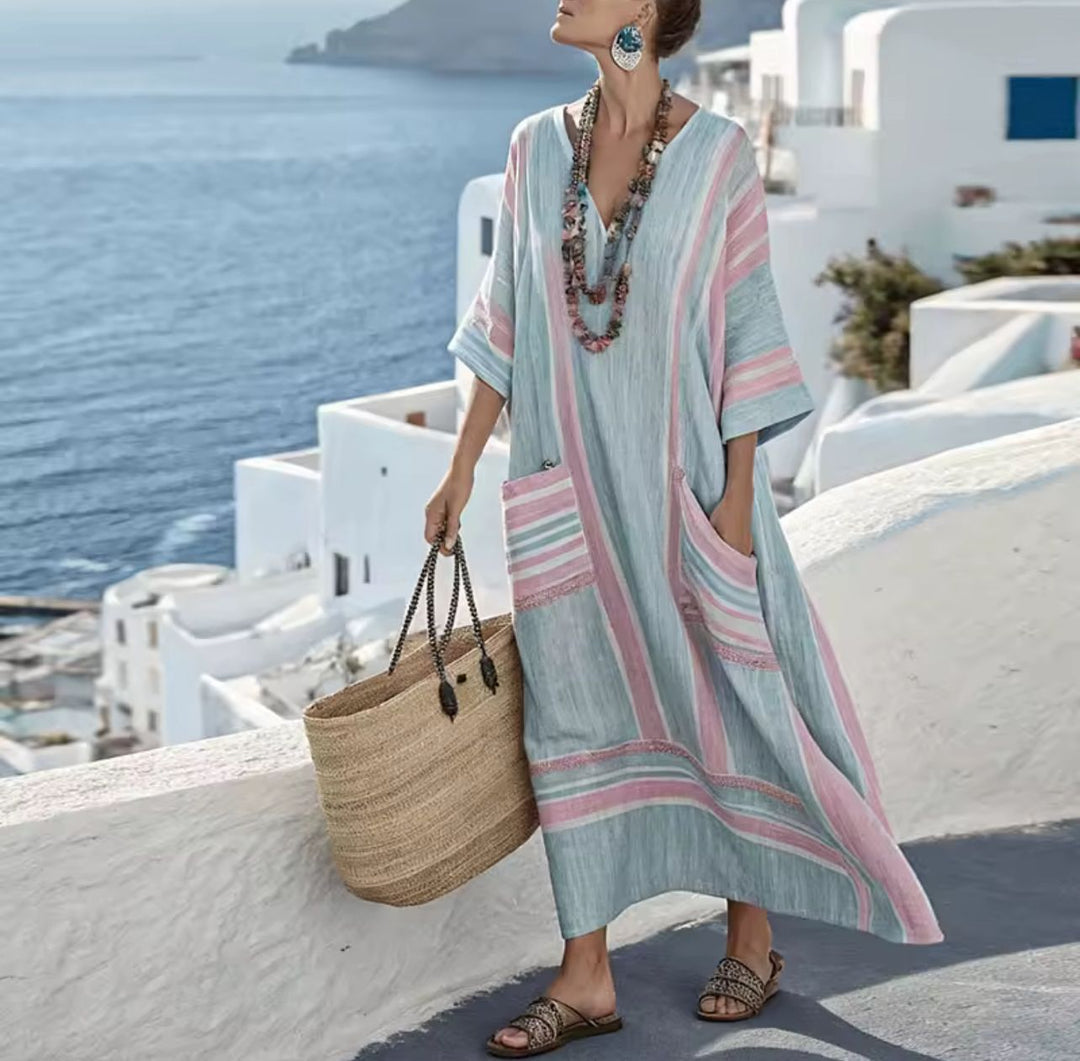 Vestido Longo Elegant Mary para um Look de Verão Estiloso