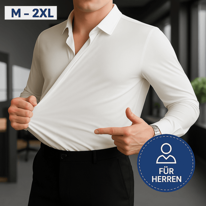 Lukas | Camisa Stretch sem Rugas para Homens