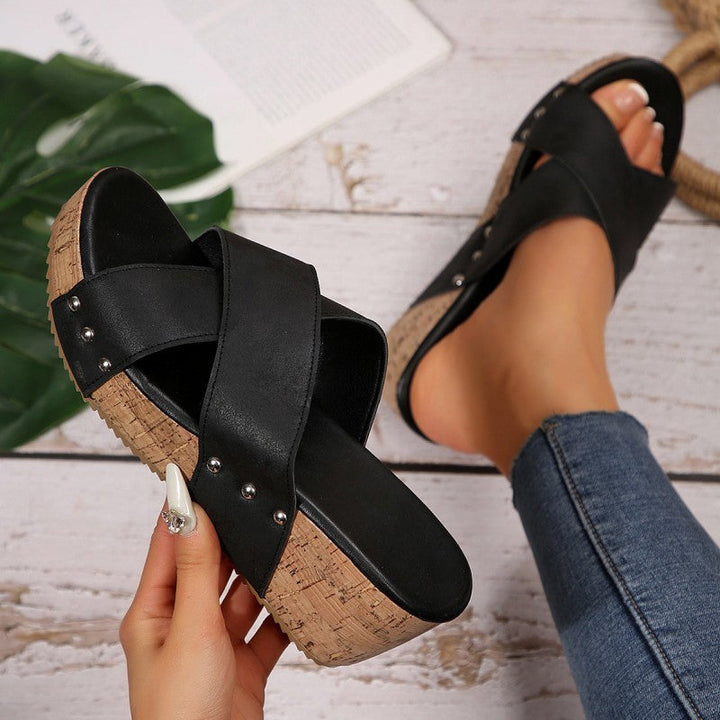Oakley – Sandálias Wedge Boho