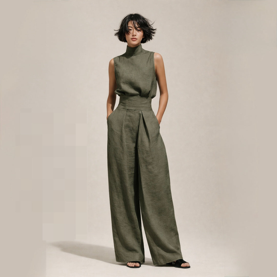Elisa | Macacão Elegante com Cintura Alta