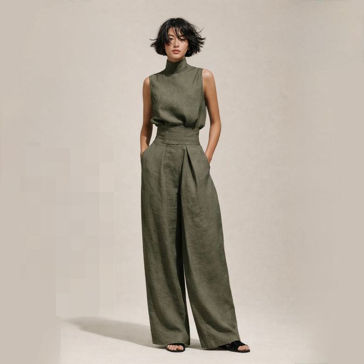 Elisa | Macacão Elegante com Cintura Alta