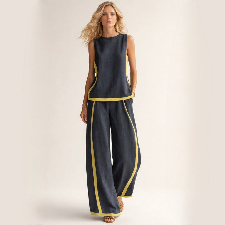 Sophie | Conjunto Elegante com Pernas Largas