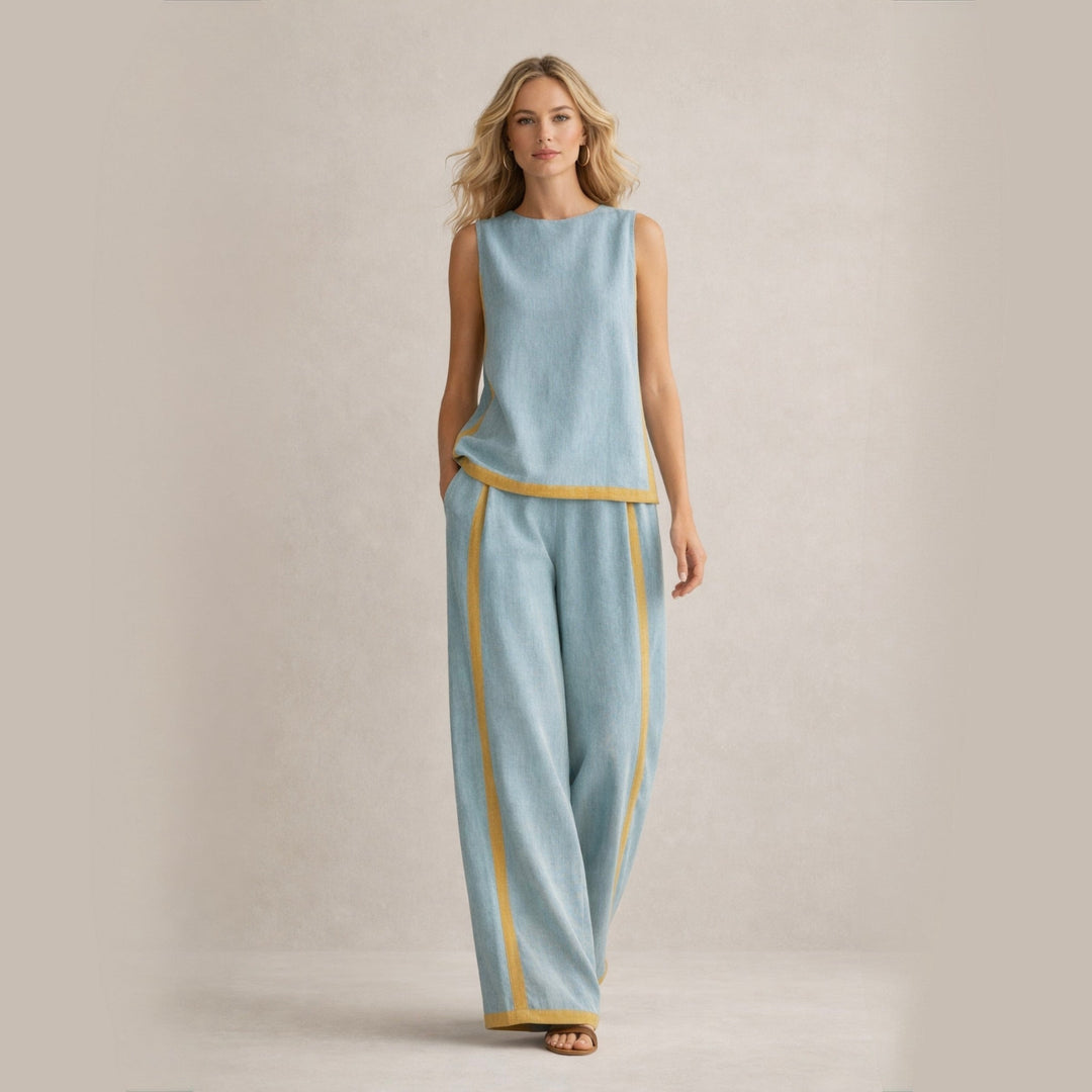 Sophie | Conjunto Elegante com Pernas Largas