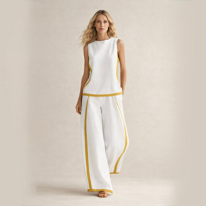 Sophie | Conjunto Elegante com Pernas Largas