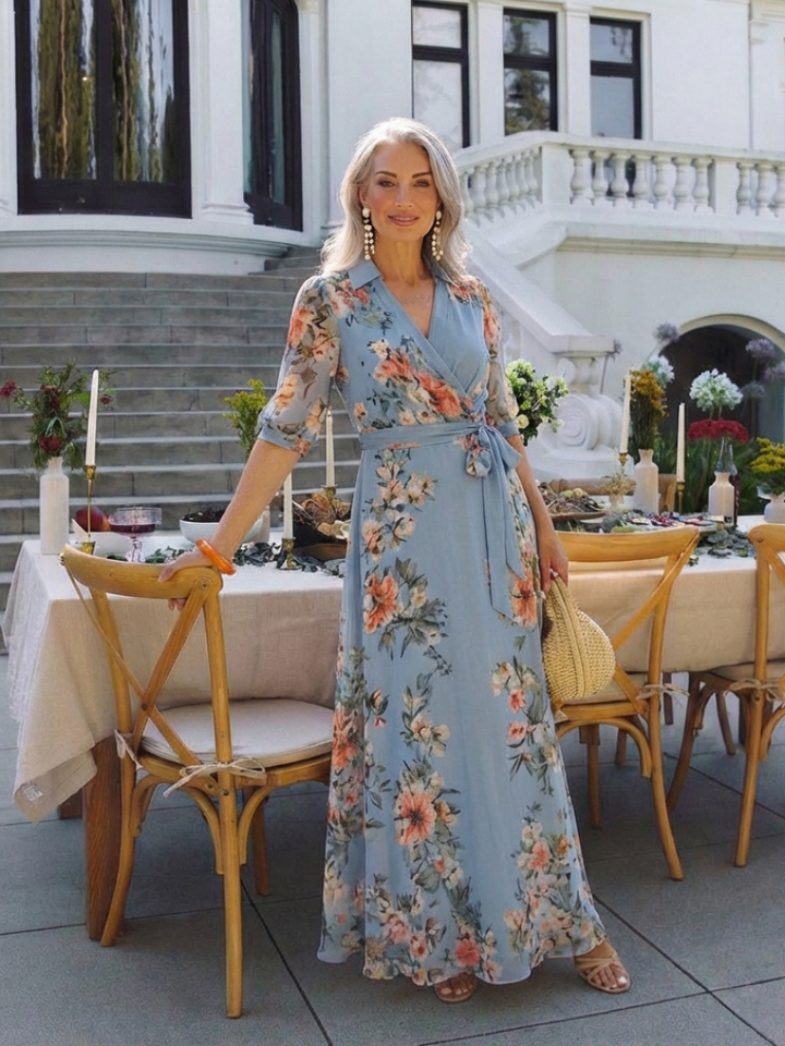 ELOWEN | VESTIDO MAXI FLORAL